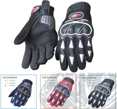 Chine Gants de moto isolés par gris de gants d'équitation de moto de cuir de Microfiber à vendre