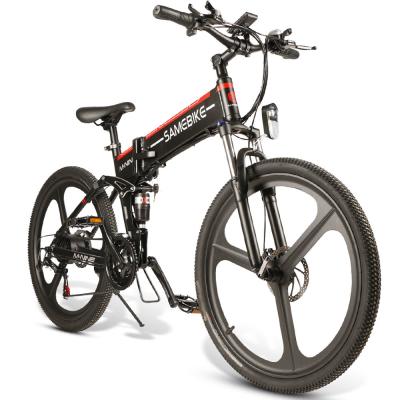 Chine 26 batterie au lithium électrique du vélo 10 de montagne de vitesse de pouce 21 oh à vendre