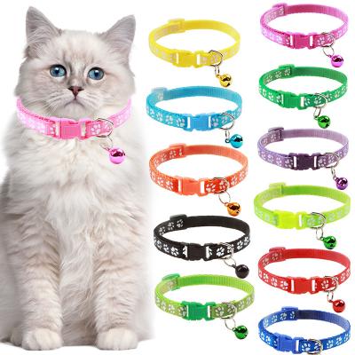 China 2023 New Wholesale Viable Colorful Cute Adjustable Dog Bow Ties Christmas Pet Cat Collar Bell Accessories for sale