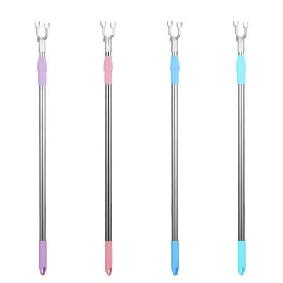 China PH-066 Aluminum alloy fork head stainless steel telescopic pole viable clothes bifurcate household clothes support pole clothes drying pole for sale