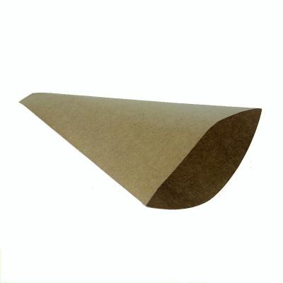 China Cone Shape Disposable French Fries Packaging Box For Fast Food Potato Chips Paper for sale