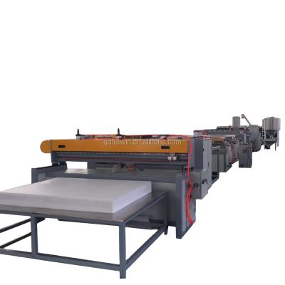 China Plastic Polypropylene PP Sheet 1400-3000 Mm Electroplate Sheet Making Machine for sale