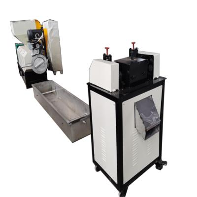 China biodegradable plastic granules cornstarch granule / plastic granulator machine for sale