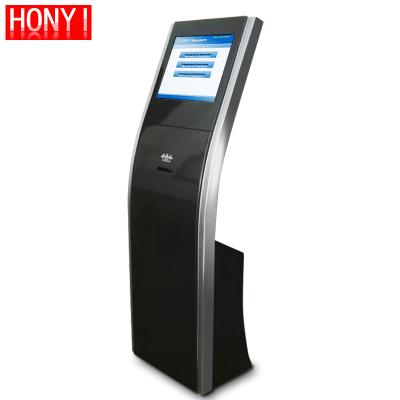 China Indoor High Quality 17inch Automatic Queue Ticket Dispenser Machine for sale