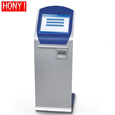 China Indoor Queue Support Electronic Queue Management System with Strong Wifi Network and LCD Touch Screen for sale