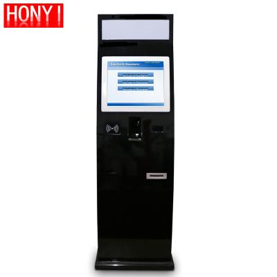 China Cold Rolled Steel Material 17inch Touch Screen Kiosk Bank /hospital Use Queue Management System for sale