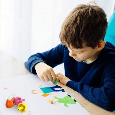 China Wholesale Modern Crayons Kids Creative Painting Artist Professional Drawing Wax Crayons for sale