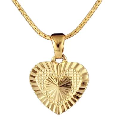 China UA299 FASHIONABLE dropshipping custom jewelry 24k gold elegant style lovers jewelry necklace for women for sale