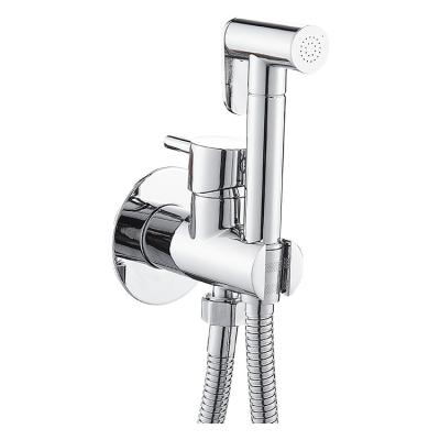 China Factory Outlet Smart Wall Mounted Brass Toilet Bidet Bathroom Mixer Tap Various Sale Smart Single Handle for sale