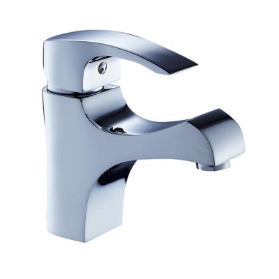 China Modern Special Widely Used Hot Selling Design Chrome Basin Faucet Single Hole for sale