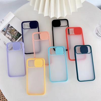 China 2020 Anti-Slip Camera Slide Window TPU PC Phone Case For iPhone 12 12 pro 12 pro /11 max 11 pro 11 pro X Max XS XR XS Max for sale