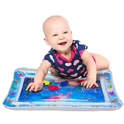 China Sports Toy Inflatable Tummy Time Water Mat for Kids Infants Baby Play Mat Baby Kids Water Inflatable Play Mat for sale