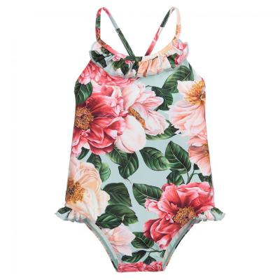 China High quality girls sandbeach swimwear baby swimwear available new breathable colorful customization for sale