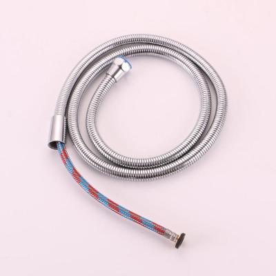 China Yuyao Sanitary SS Electroplate Metal Double Lock Shower Hose For Bathroom for sale