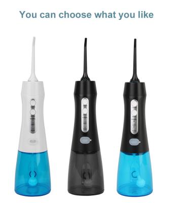 China The 2022 New Household Portable Waterproof Refillable Dental Water Flosser with 5 Modes for sale