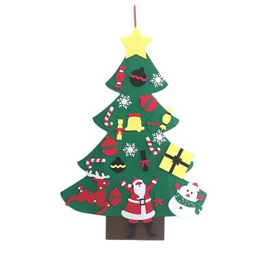 China - Aytai DIY felt Christmas tree set with ornaments for kids, Christmas gifts, New Year door hanging decorations for sale