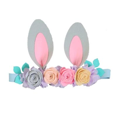 China - Baby birthday dress up handmade hair band hair accessories rabbit hair accessories for sale