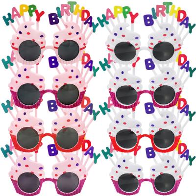 China - PC novelty and interesting decorative sunglasses for kids and adults, great gifts for happy birthday party favors, photo party, for sale