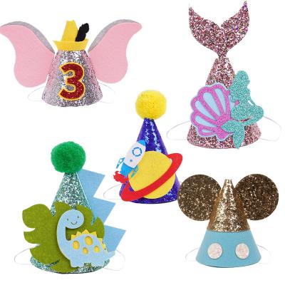 China - Adult baby kids birthday party decoration hats, photo props, birthday hats for sale