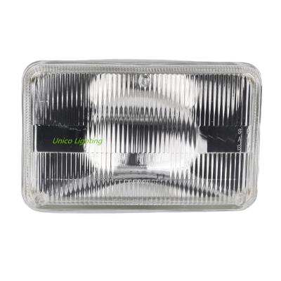 China 7*6inch Glass Semi Sealed Head Beam Replacement Light For Holden Rodeo 4811 for sale