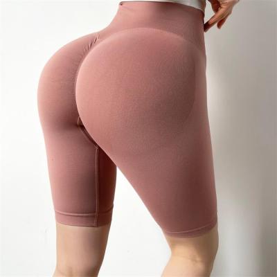 China Wholesale Breathable Custom Logo Sport Summer Yoga High Waist Soft Comfortable Shorts Womens Biker Abbreviations for sale