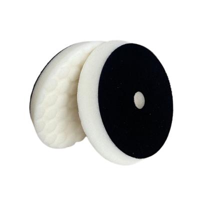 China High Performance Car Detailing 6 Inch DA Polisher Medium Cut Pad Polishing Foam Pad for sale