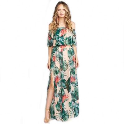 China Wholesale Price Anti-static Hot Selling Beach Maxi Dresses Trendy Summer Dress for sale