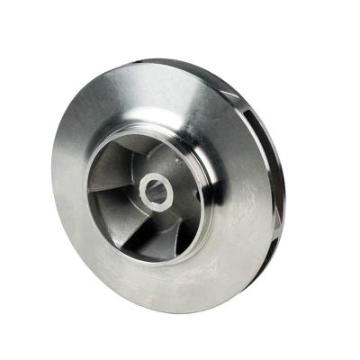 China Pump Parts Custom Casting Accessories Casting Water Foundry Pump And Centrifugal Pump Impellers for sale