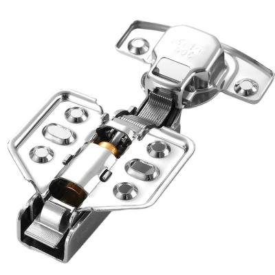 China Stainless Steel Minimalist Adjustable Slow-Close Silent Furniture Hinges for sale