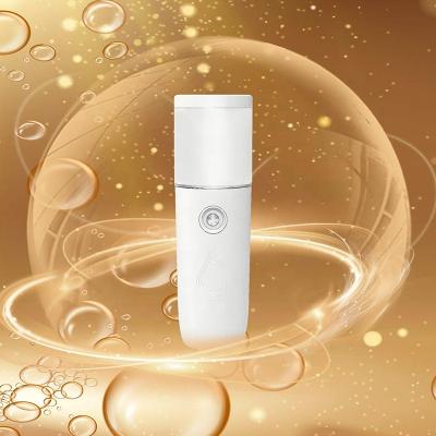 China 7 Colors Color Changing Portable Nano Mist Sprayer Sannitizer Nano Alcohol Sprayer for sale