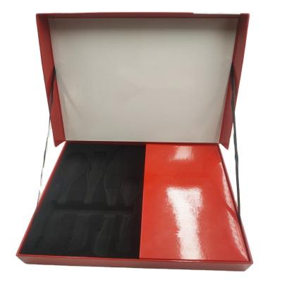 China Recycled Materials Wholesale Empty Custom Cutlery Paper Packaging Box for sale