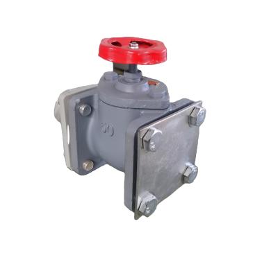 China DN80 Oil Transformer Power Transformer Accessories Cast Iron Gate Butterfly Valve Oil Immersed Brake for sale