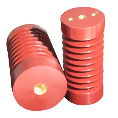 China Fireproof Epoxy Resin High Voltage Insulator 10-35KV Post Pressure ZJ-10Q Indoor High Voltage Insulator for sale