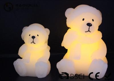 China Safe White Flameless Pillar Candles , Led Battery Operated Candles for sale