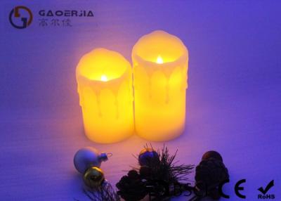 China Electric Led Candles Battery Operated With Flickering Yellow Light for sale