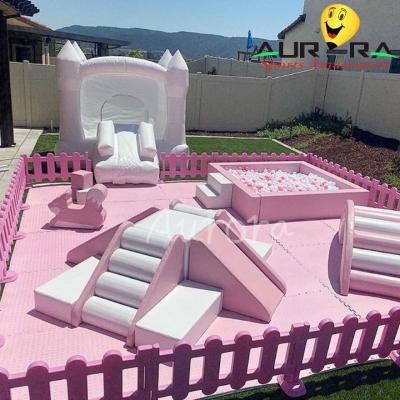 China Kids Soft Play Climber Set Children Eco Friendly Foam Soft Play Set Area for sale