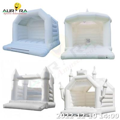 China Modern Inflatable Bouncer Bounce House With Shade Backyard Party Bouncy Castle for sale