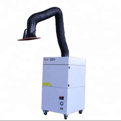 China Industrial Single Arm Suction Fume Dust Removal KAISEN Portable Welding Fume Extractor With RoHS KSJ-0.7B for sale