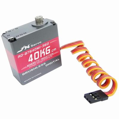 China Electric Toys RD-B7640MI-360 40kg Torque 360 ​​Degree Rotation Brushless Servo For Robot for sale