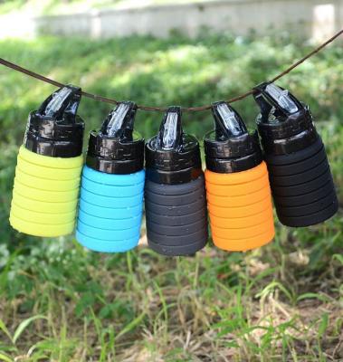 China 2021 New Products Sustainable Silicon Drinking Collapsible Water Bottle / Collapsible Water Bottle for sale