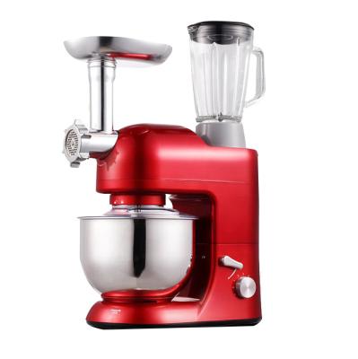 China Hot Selling Design Kitchen Mixer 5L Stand Multifunctional Planetary Dough Kneading Mixers Mixer Tilt Head for sale