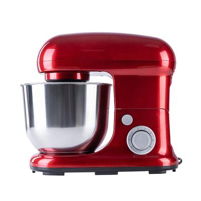 China Best Selling Design 1300W Tilt Head 4 in 1 5 Quart Liter Timer Display Electric Food Dough Stand Mixer for sale