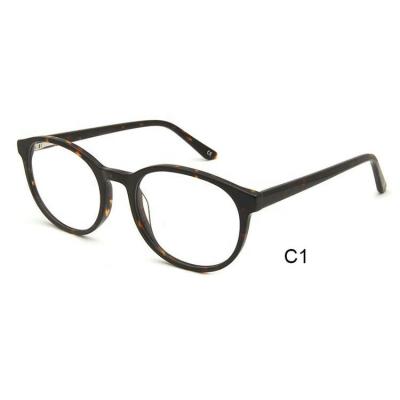 China Italy Classic Oval Metal Frame Designer Eyewear Eyewear Logo OEM Vintage Eyewear Tortoiseshell Frames for sale