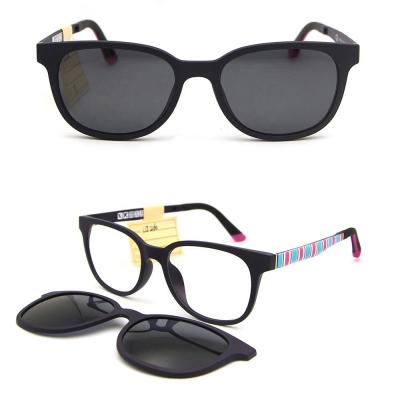 China Custom Polarized Fashion Sunglasses Ultem Clip On Kids Sunglasses for sale