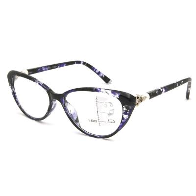 China Other Lady Style Reading Glass Progressive Multifocal Lenses For Reading Glasses for sale