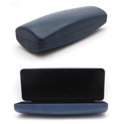 China Classic Wholesale Iron PU Glass Outer Package Case, Eyewear Case, Hinge Closure Eyeglass Case for sale