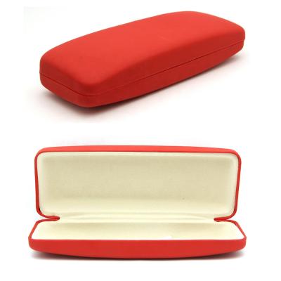 China Classic Wholesale Iron PU Glass Outer Package Case, Eyewear Case, Hinge Closure Eyeglass Case for sale