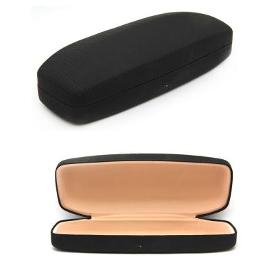 China Classic Wholesale Package Iron PU Glass Outer Case, Eyewear Case, Hinge Closure Eyeglass Case Iron PU Surface for sale