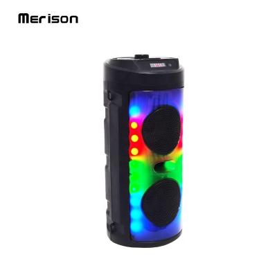 China High Quality 10w Phone Function Colorful 4 Inch Full Range Flashing Light DJ Party Box bluetooth Speaker MP3 LED Players for sale