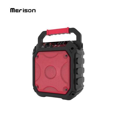 China Video call 6.5 inch karaoke microphone outdoor portable DJ power subwoofer box bluetooth speaker for sale